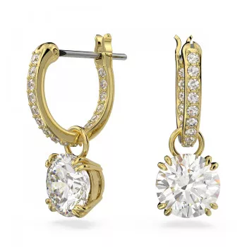 Swarovski® 'Constella' Dames Verguld Metaal Oorhangers - Goudkleurig 5638802