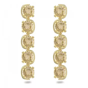 Swarovski® 'Harmonia' Damen Verchromtem Metall Ohrhänger - Gold 5640043