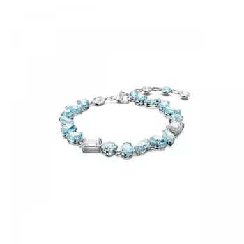 Swarovski® 'Gema' Dames Metaal Armband (sieraad) - Zilverkleurig 5666018