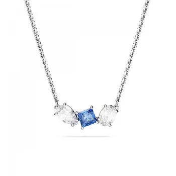 Swarovski® 'Mesmera' Femmes Métall Collier - Argent 5668276