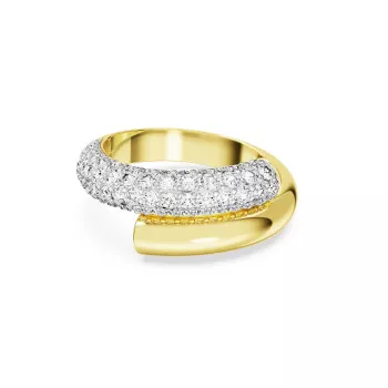 Swarovski® 'Dextera' Damen Verchromtem Metall Ring - Gold 5668814