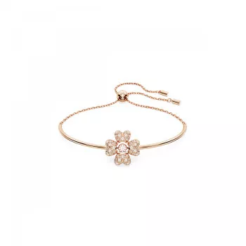 Swarovski® 'Idyllia' Dames Verguld Metaal Armband (sieraad) - Rosékleurig 5674487
