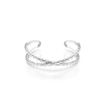 Swarovski® 'Hyperbola' Femmes Métall Bracelet - Argent 5677626