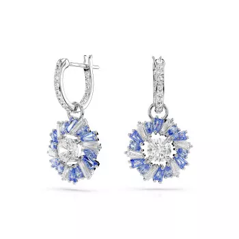 Swarovski® 'Idyllia' Dames Metaal Oorhangers - Zilverkleurig 5680016