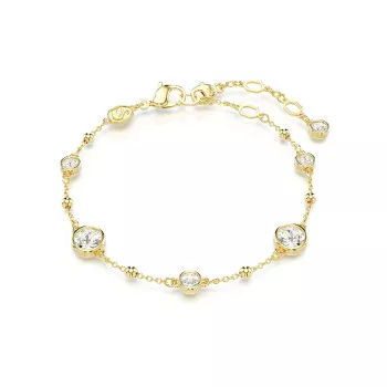 Swarovski® 'Imber' Damen Verchromtem Metall Armbänd - Gold 5680094