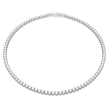 Swarovski® 'Matrix' Damen Metall Halsband - Silber 5681796