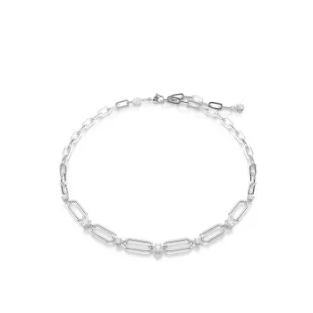 Swarovski® 'Constella' Femmes Métall Collier - Argent 5683360