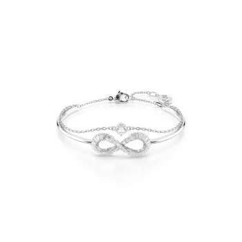 Swarovski® 'Hyperbola' Damen Metall Armbänd - Silber 5684049