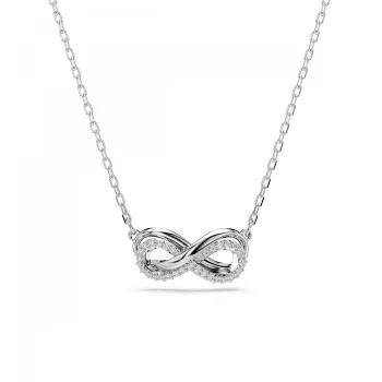 Swarovski® 'Hyperbola' Femmes Métall Collier - Argent 5687265