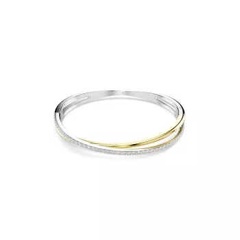 Swarovski® 'Hyperbola' Women's Base Metal Bracelet - Silver/Gold 5689720