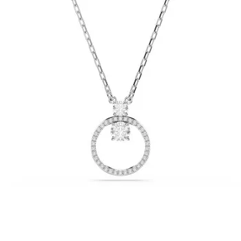 Swarovski® 'Dextera' Damen Metall Halsband - Silber 5692261