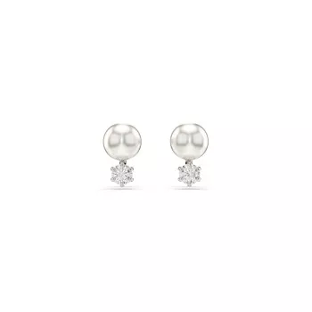 Swarovski® 'Matrix' Damen Metall Ohrstecker - Silber 5694225