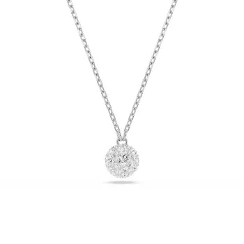 Swarovski® 'Dextera' Women's Base Metal Necklace - Silver 5693206