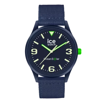 Ice Watch® Analogue 'Ice Ocean - Dark Blue' Unisex's Watch (Medium) 019648
