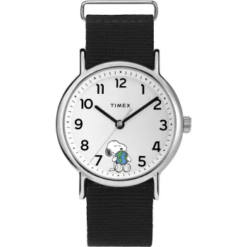 Timex® Analogique 'Peanuts Weekender' Mixte Montre TW2V07000