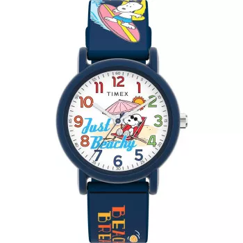 Timex® Analog 'Peanuts Weekender Color Rush' Kind Uhr TW2V78600