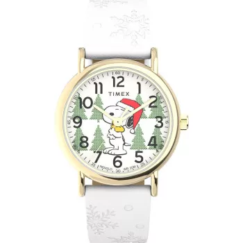 Timex® Analoog 'Peanuts weekender' Dames Horloge TW2W24100