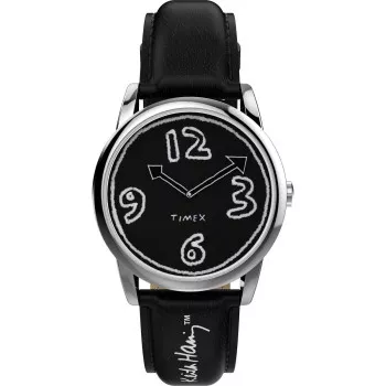 Timex® Analogique 'Keith Haring X Easy Reader' Hommes Montre TW2W25400