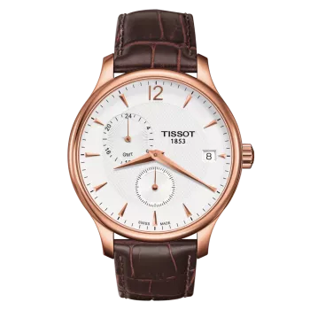 Tissot® Multi Dial 'Tradition' Men's Watch T0636393603700