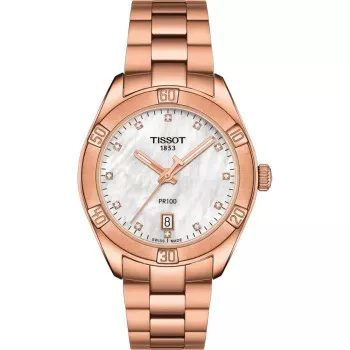 Tissot® Analogue 'Pr 100' Women's Watch T1019103311600