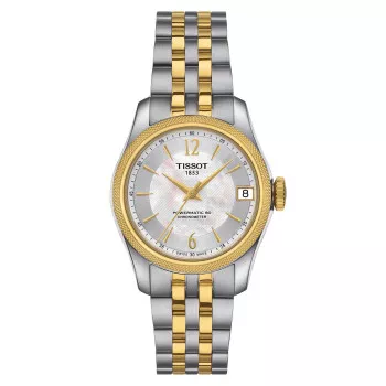 Tissot® Analog 'Ballade Powermatic 80 Cosc' Damen Uhr T1082082211700
