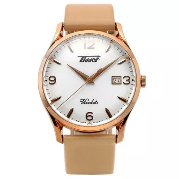 Tissot® Analoog 'Heritage visodate' Unisex Horloge T1184103627701