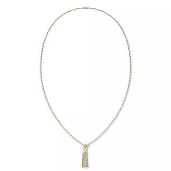 Tommy Hilfiger® Damen Edelstahl Halskette mit Anhänger - Gold 2700719