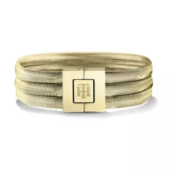 Tommy Hilfiger® Dames RVS Armband (sieraad) - Goudkleurig 2700976