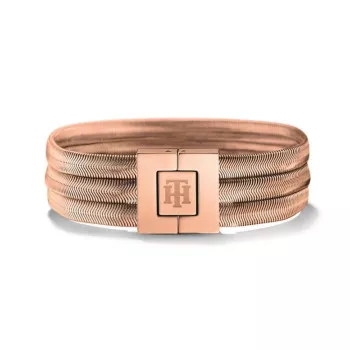 Tommy Hilfiger® Dames RVS Armband (sieraad) - Rosegold 2700977