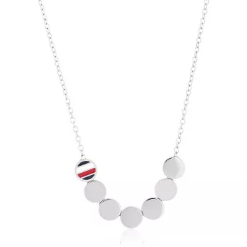 Tommy Hilfiger® Damen Edelstahl Halsband - Silber 2700982