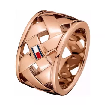 Tommy Hilfiger® Damen Edelstahl Ring - Roségold 2701025F