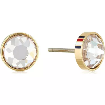 Tommy Hilfiger® Dames RVS Oorknoppen - Goudkleurig 2780271