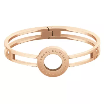 Tommy Hilfiger® Dames RVS Bangle - Rosegold 2780316