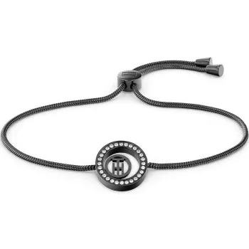 Tommy Hilfiger® Damen Edelstahl Armbänd - Schwarz 2780525