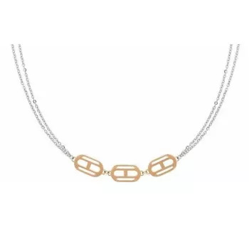Tommy Hilfiger® Damen Edelstahl Halsband - Silber/Gold 2780549