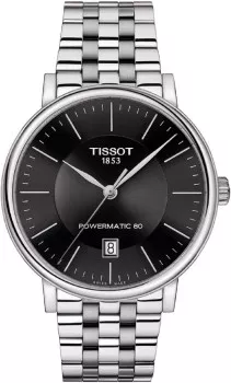 Tissot® Analoog 'Carson premium powermatic 80' Heren Horloge T1224071105100
