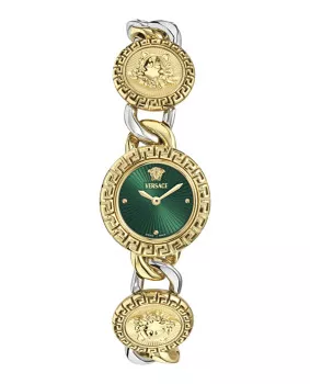 Versace® Analoog 'La greca stud icon' Dames Horloge VE0Q00125
