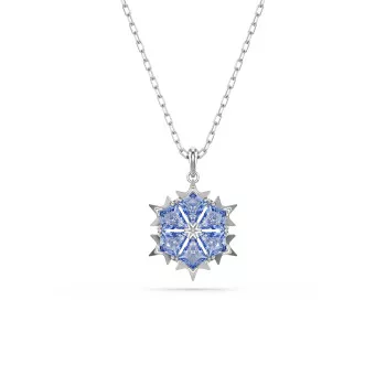 Swarovski® 'Magic' Women's Base Metal Necklace - Silver 5735399