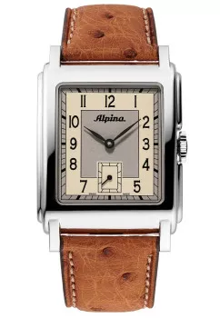 Alpina® Analogique 'Heritage Carrée' Hommes Montre AL-530SAC3C6