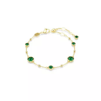 Swarovski® 'Imber' Damen Verchromtem Metall Armbänd - Gold 5730676