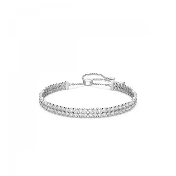 Swarovski® 'Subtle' Dames Metaal Armband (sieraad) - Zilverkleurig 5221397