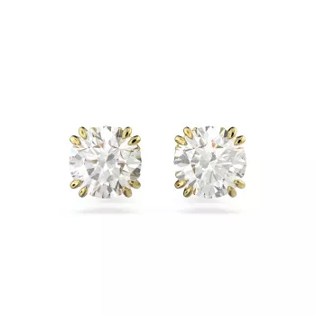 Swarovski® 'Constella' Damen Verchromtem Metall Ohrstecker - Gold 5642595