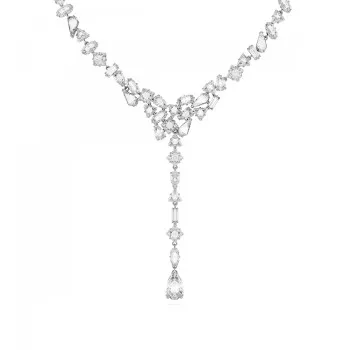 Swarovski® 'Mesmera' Damen Metall Halsband - Silber 5661520