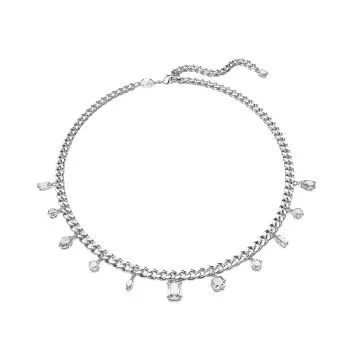 Swarovski® 'Dextera' Femmes Métall Collier - Argent 5671183