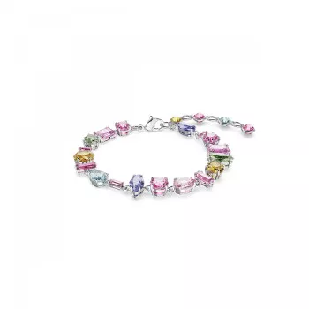 Swarovski® 'Gema' Dames Metaal Armband (sieraad) - Zilverkleurig 5656427