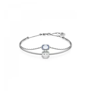 Swarovski® 'Stilla' Dames Metaal Armband (sieraad) - Zilverkleurig 5668244