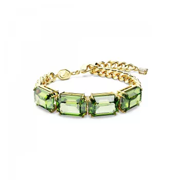 Swarovski® 'Millenia' Dames Verguld Metaal Armband (sieraad) - Goudkleurig 5671581