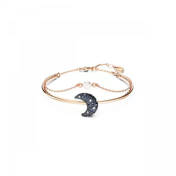 Swarovski® 'Luna' Dames Verguld Metaal Armband (sieraad) - Rosékleurig 5671586