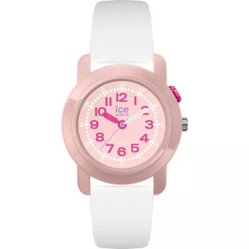 Ice Watch® Analogue 'Ice Find - White - Pink' Child's Watch (Small) 024914