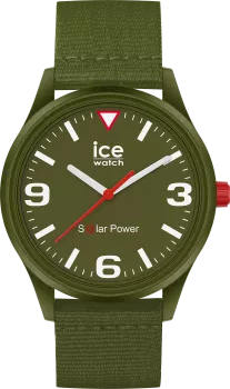 Ice Watch® Analogue 'Ice Solar Power - Khaki Tide' Unisex's Watch (Medium) 020060